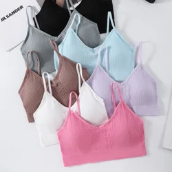 Seamless Padded Bras For Women Wire Free Brassiere Sports Underwear Comfort Bralette Crop Top Female Sexy Lingerie Intimates