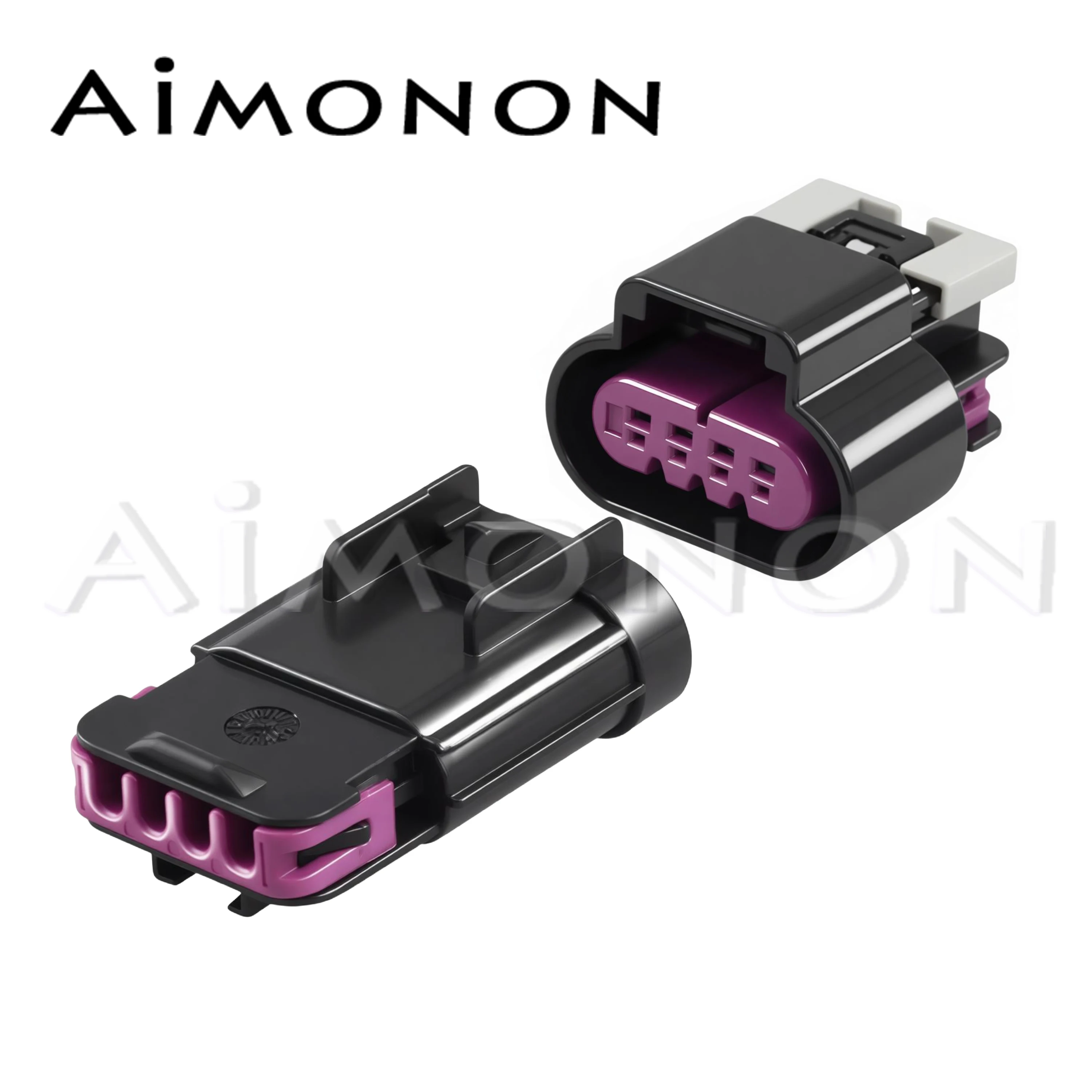 

1 Set 4 Pin Car Waterproof Electric Auto Connector Oxygen Sensor Male Female Plug for Buick Chevrolet 15487756 15487755