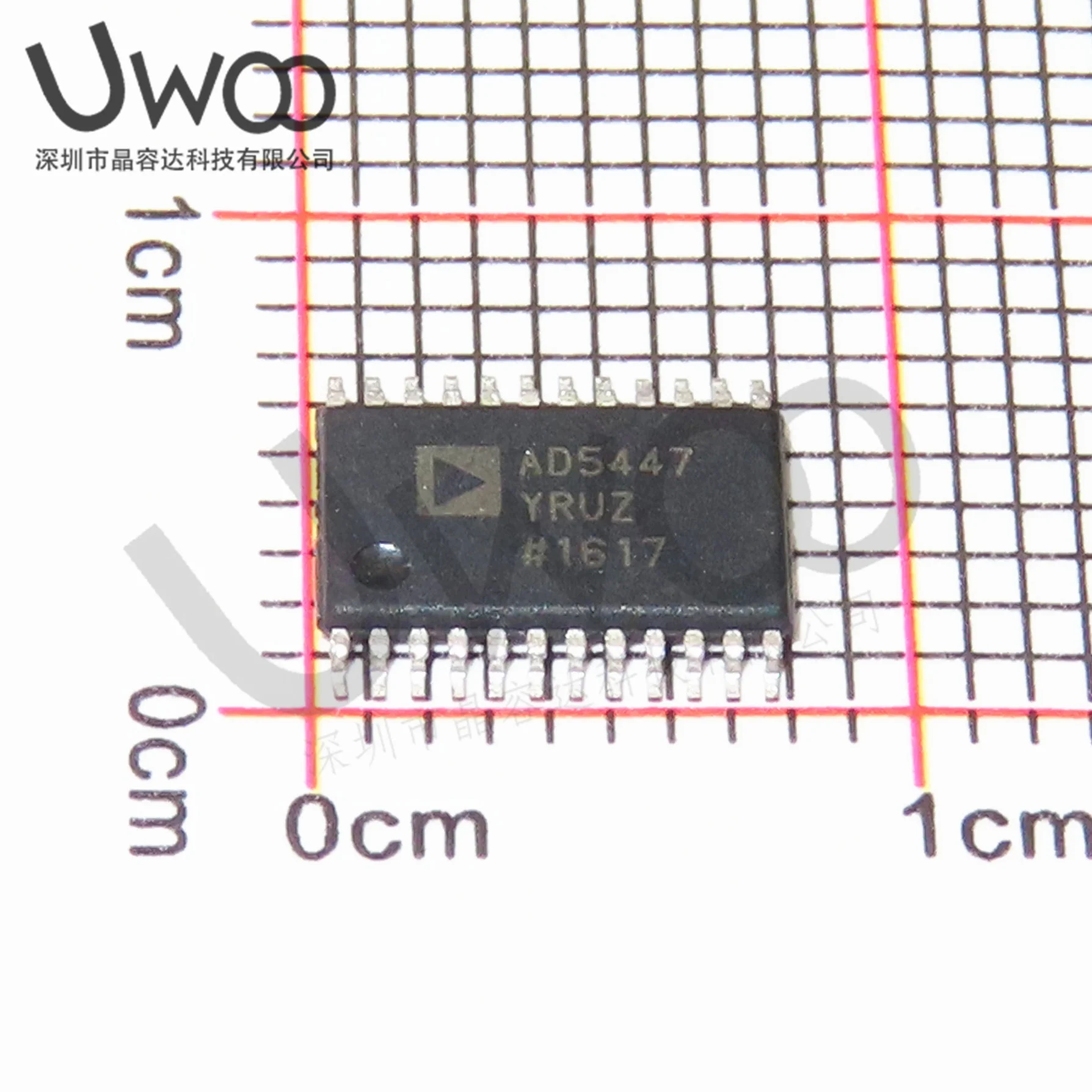 10/pcs AD5447YRUZ【IC DAC 12BIT A-OUT 24TSSOP】 IGBT Module New Original