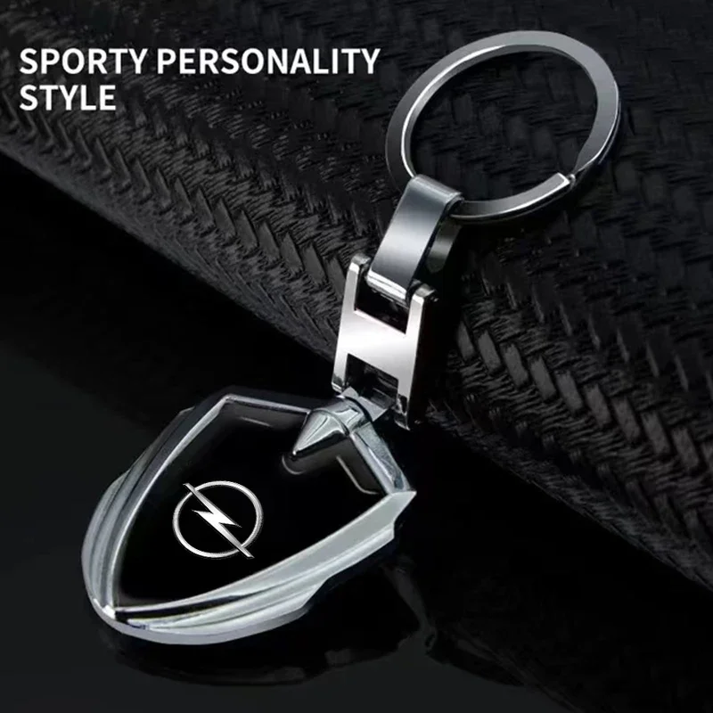 Personalized Metal Car Keychain Gift For Opel Astra J Insignia Astra G Corsa Zafira B Mokka Vivaro Meriva Car Accessories