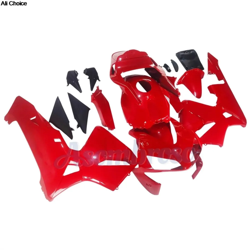 Full Gloss Red ABS Plastic Fairing Kit Fits Honda CBR600RR PC37 2003 2004 CBR 600RR 03 04 PC37 Replacement Bodywork Panels view 5
