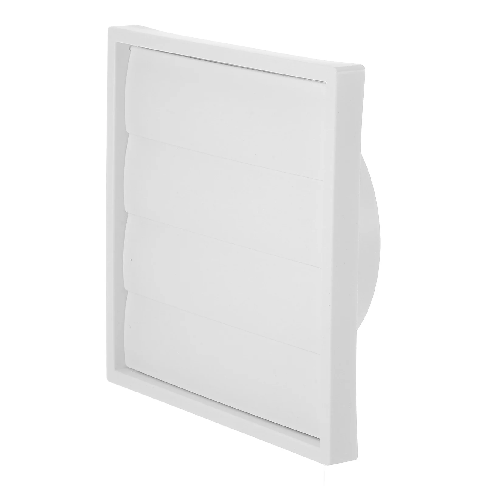 

Rainproof Wind Hood Square Louver Grille Pipe Cover Ventilation Duct Air Floor Wall Vents Register Dryer Bath Fan Plastic