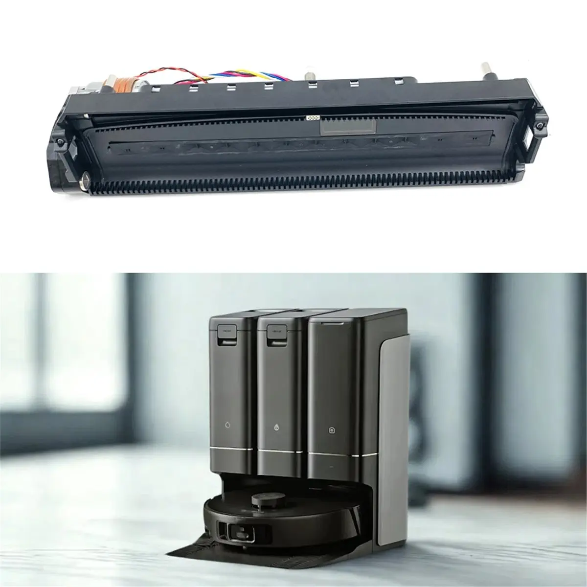 X10A For Mova Z50 Ultra, Mova Z5 Pro Robotic Vacuum Cleaners, Mop Floating Chamber Motor Lifting Floating Vibrating Mop Motor