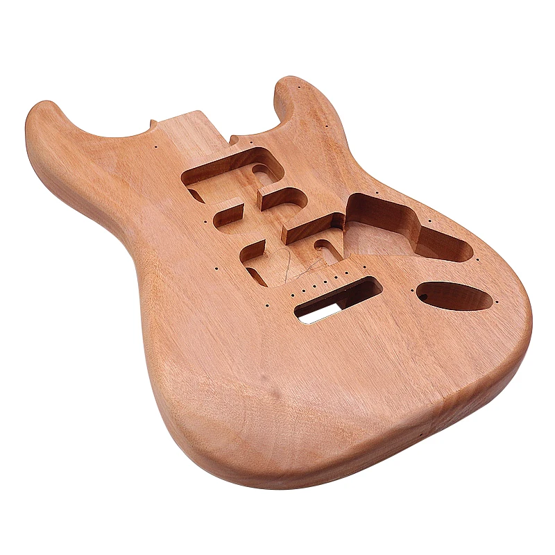 

ST guitar body okoume wood guitar body ST electric guitar body natural color strat body guitar barrel stratr guitar body