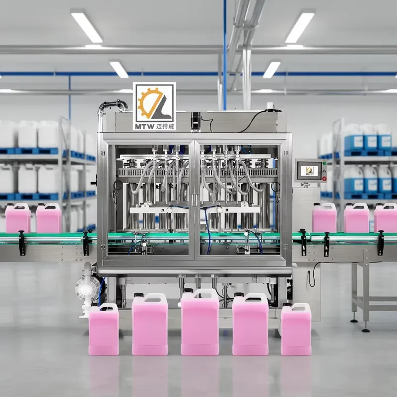 for commercial automatic soap liquid detergent filling machine with intelligent control