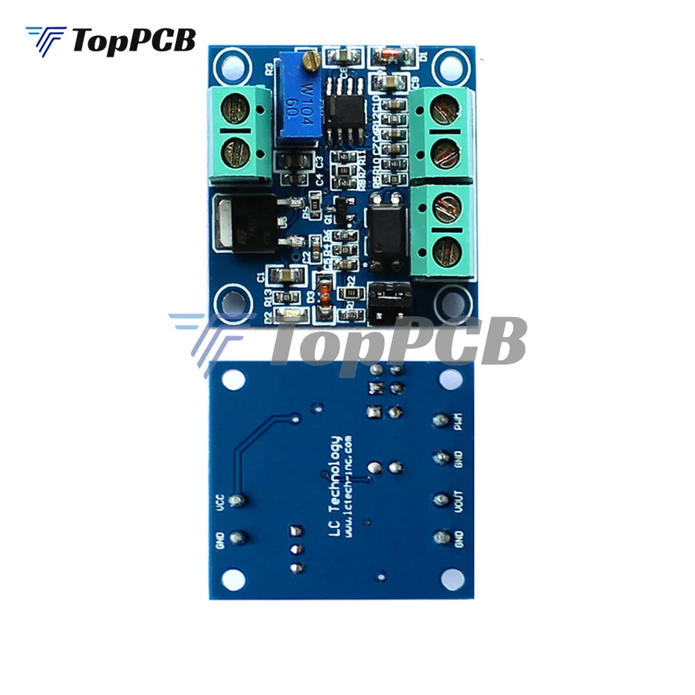 Voltage to PWM Converter Module 0%-100% to 0-5V 0-10V Digital to Analog Signal PWM Adjustable Power Module