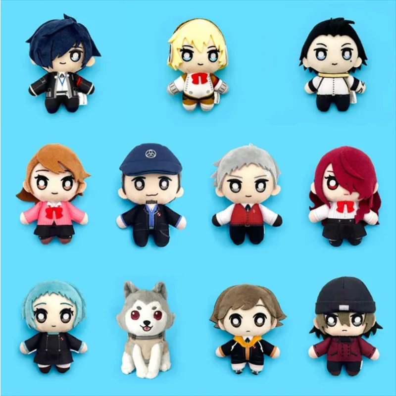 New Anime Game Persona 5 Royal Edition 11cm Plush Doll Game Merch Plush Keychains Periphery Pendant For Fans Gift ﻿