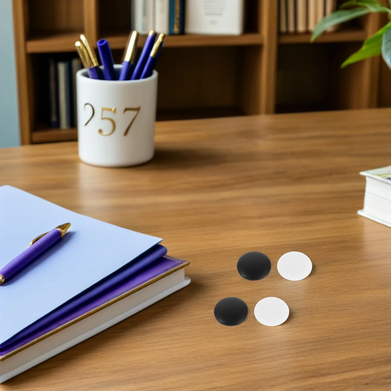 

361Pcs Go Chess Pieces 2.2cm Professional Plastic Jade-Like Stones Replacement for Board Game Accessories Home Use Go Chess