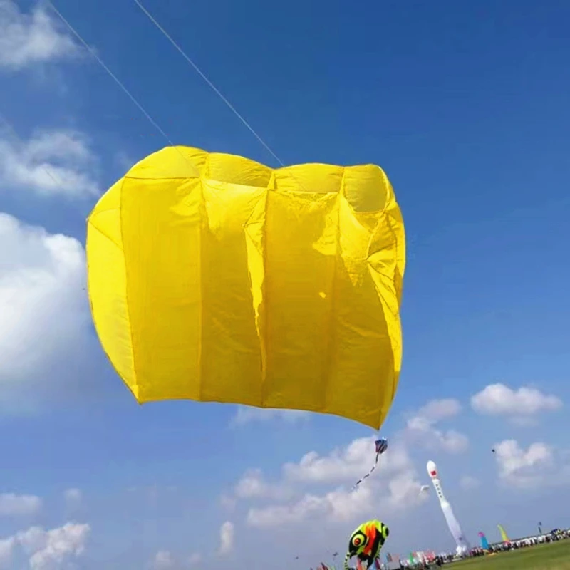 Large Pilot kite flying octopus kite nylon panda kites for adults reel acrobatics weifang kite Parachute kite surf sports kite