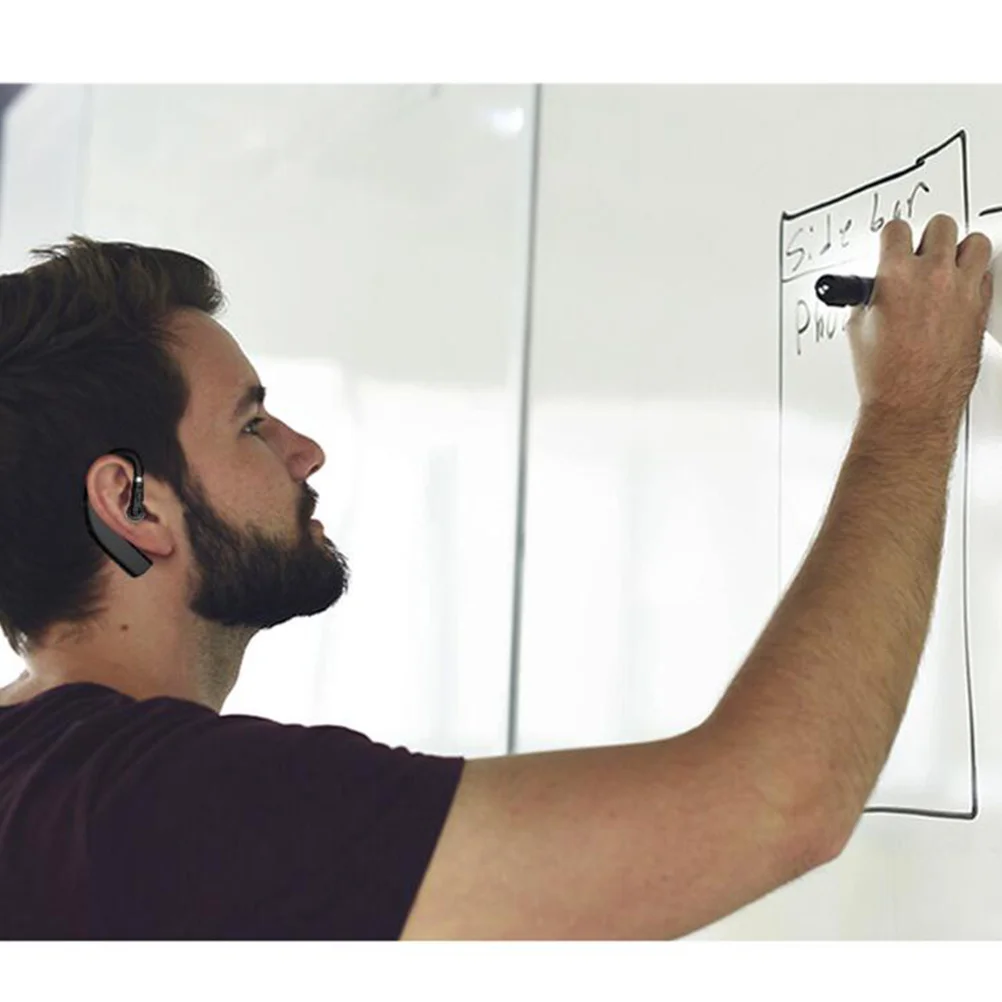 

Wireless Earphones Bone Conduction Hifi Sound Sweatproof Waterproof 270 Degree Rotation Ear Hook Earbuds For Outdoor