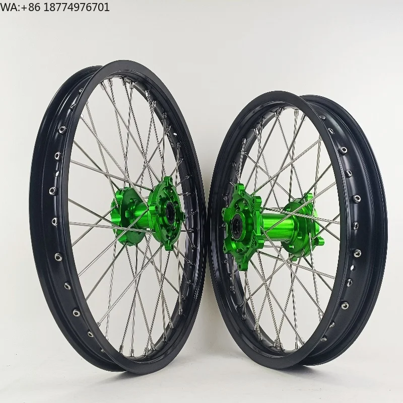 Motorcycles Parts Wheels Dirt Bike Wheel With Kawasaki KX125/250 KXF 250/450 14 18 19 21 Inch Multiple Colors Available
