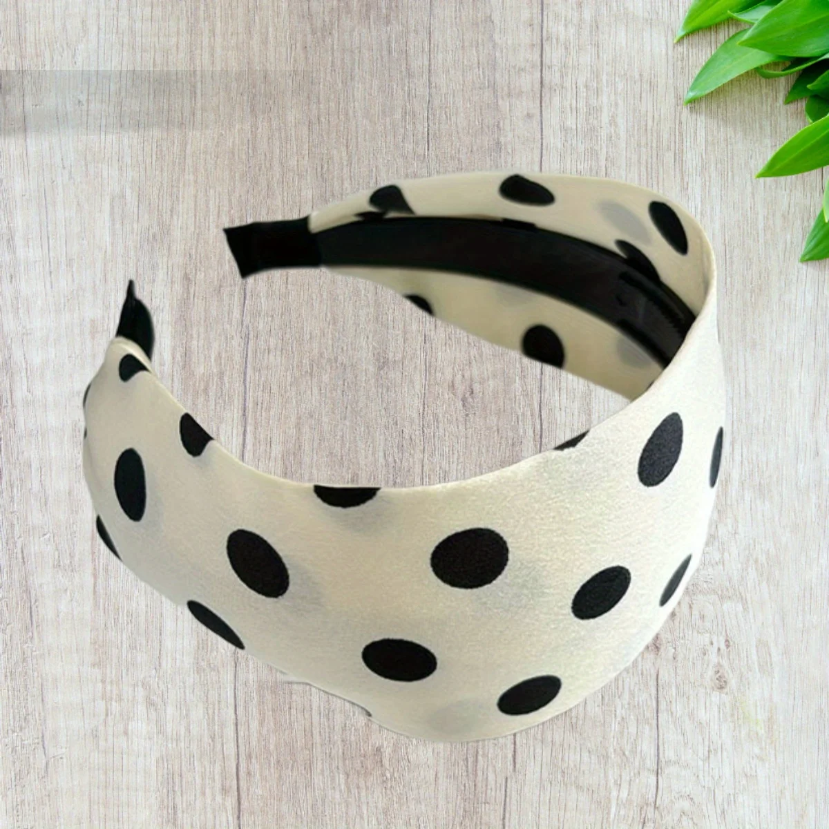 Polka Dot Wide Head… - image