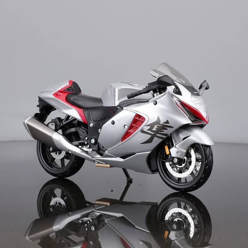 In Stock Maisto 1:12 2022 Suzuki Hayabusa Moto Car Alloy Miniature Diecast Model Suzuki Motorcycle Toys Car Kids Christmas Gift