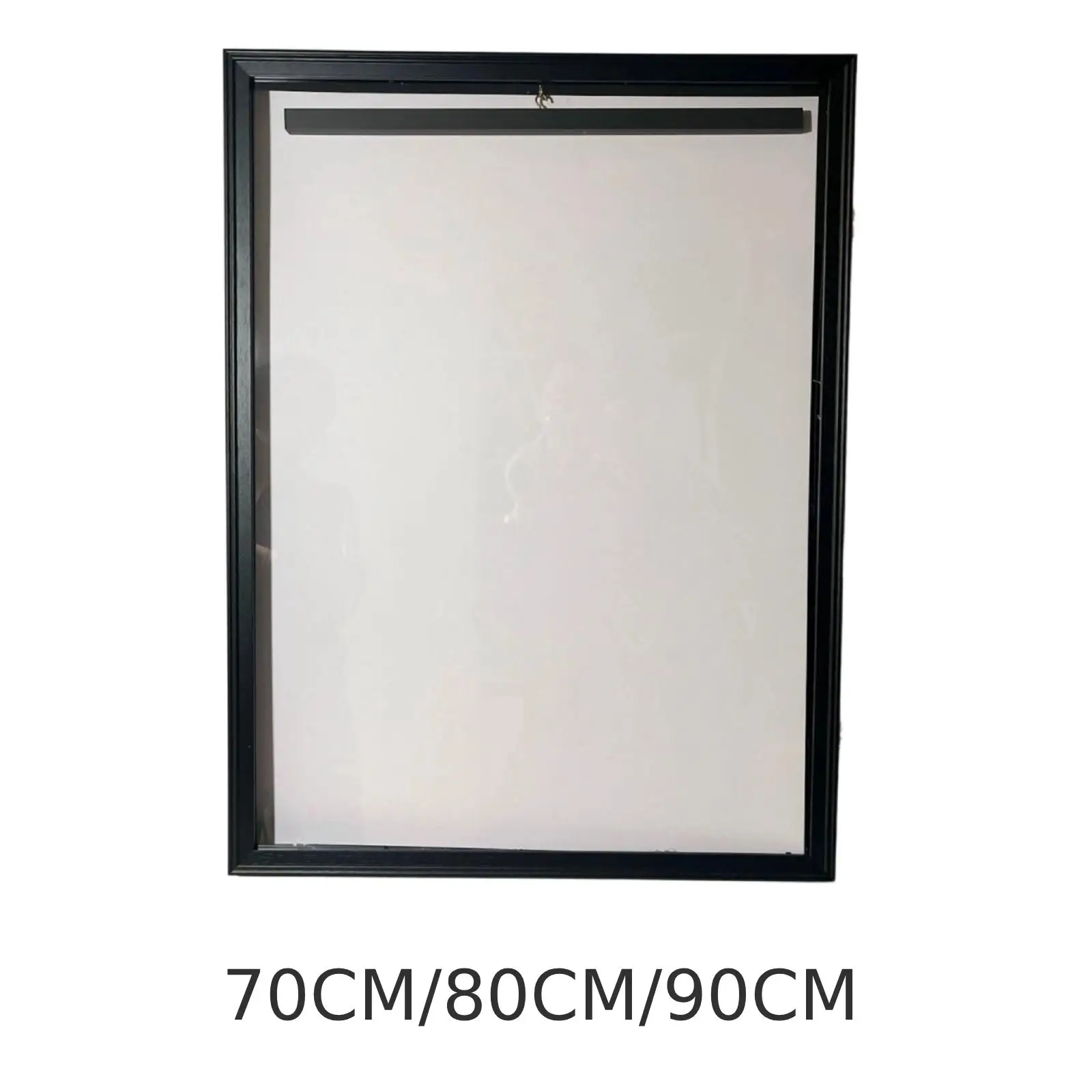 Sports Jersey Display Frame with Clear Panel Transparent Cover for Home, Office Multifunctional Dustproof for Collectors