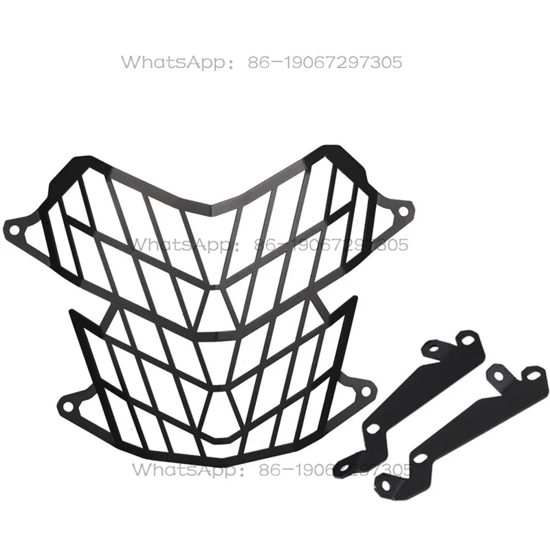 For Tenere 700 T7 T700 XTZ700 XTZ690 2019-2024 Headlight Guard Grille Cover Kit Head Lamp Protection-A87Q