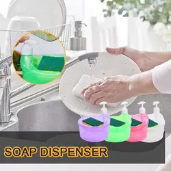 Creatieve Keuken Zeepdispenser Druk Type Vloeistofdispenser Handleiding Afwas Zeepdispenser Druk Keuken Zeepdispenser