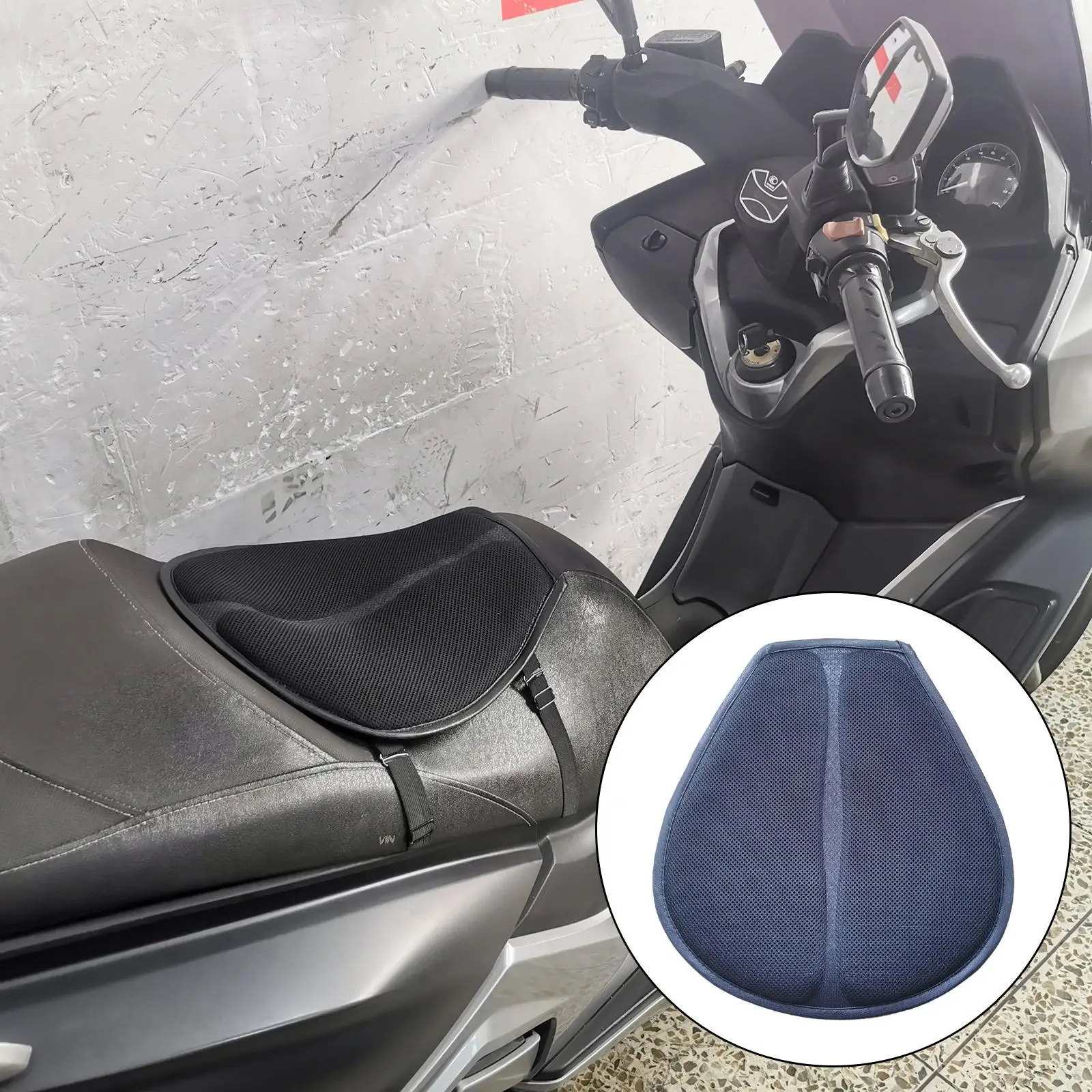 Motorcycle Seat Cushion Makes Long Rides Comfortable Universal Reduces Pressure and Fatigue Seat Cover for Motorbike Motorcycle