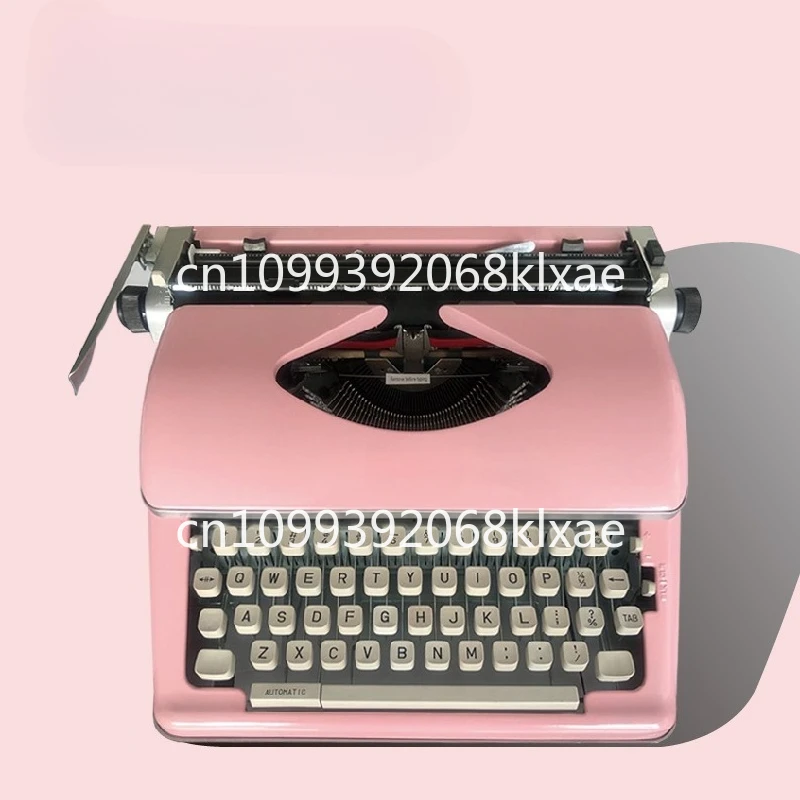 

Typewriter Brand New Manufacturing Metal Machinery Non-Plug-in English Keyboard Normal Use Retro Artistic Gift Limited