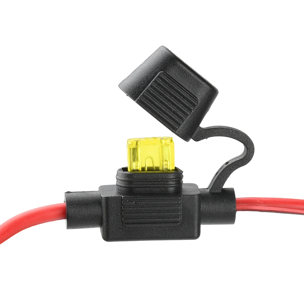 20A Auto-Zigarettenanzünder-Verlängerungskabel 12-24V 14AWG Reinkupferdraht mit Sicherung 30cm-3m für Fahrzeug, Wohnmobil, Marine – Detail 4