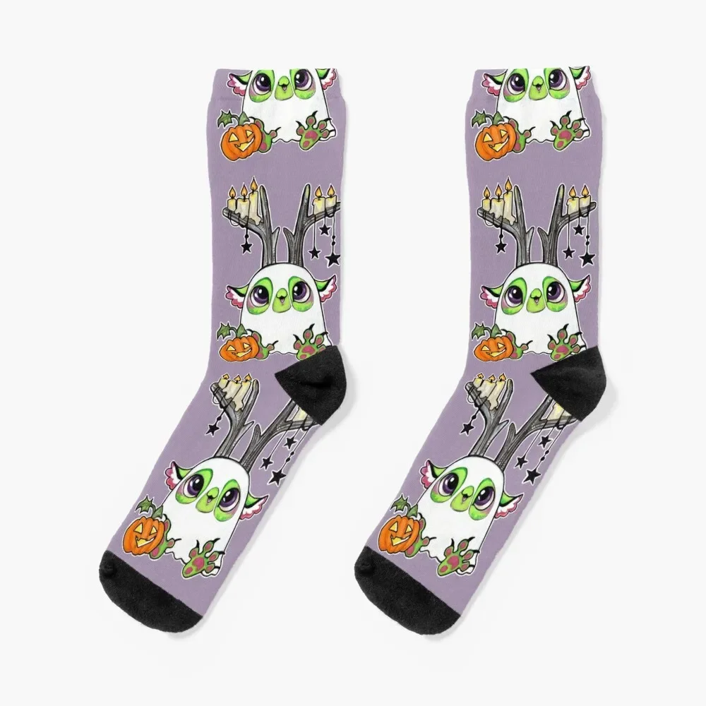 

Ghosty ghost puff Socks new in's christmas gift FASHION Socks For Men Women's