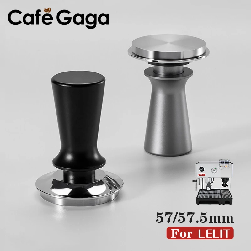 57mm 57.5mm Coffee Tamper Constant Pressure Springs Calibrated Tamping For Lelit Anna Anita Tools Flat Base Espresso Accessories