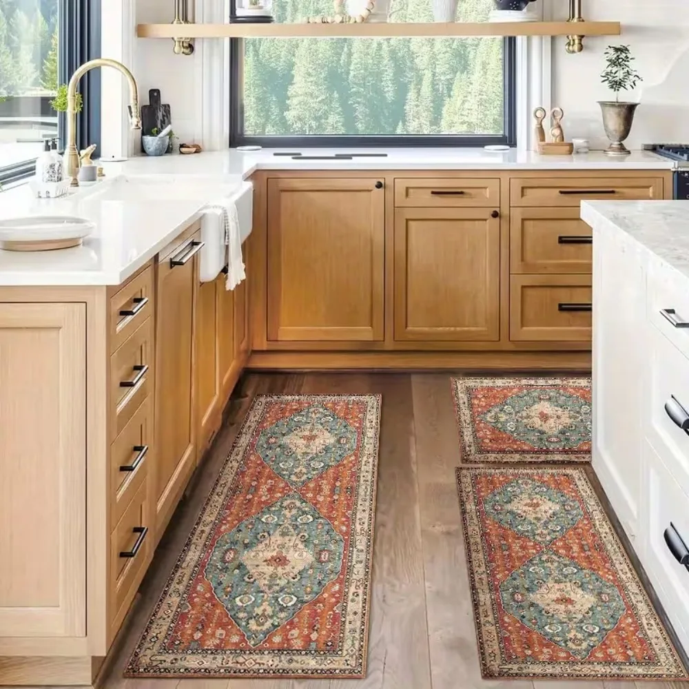 Hallway Runner Rugs Non Slip Machine Washable Carpet for Kitchen Entryway Living Bedroom Laundry Room Home Decoration