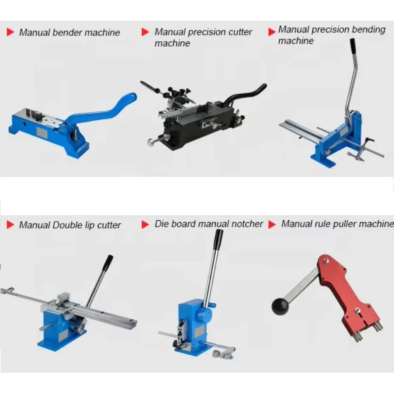 

Hot Sale Precision Manual 3PT Steel Rule Die Cutting Bender Machine for Flat Die