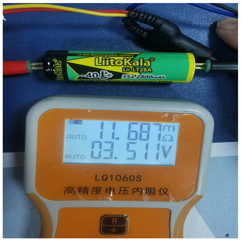 

1-8PCS LiitoKala Lii-LT28A 18650 2800mAh 3.7V Rechargeable Battery 45A High Power Discharge for -40° Low-temperature Battery