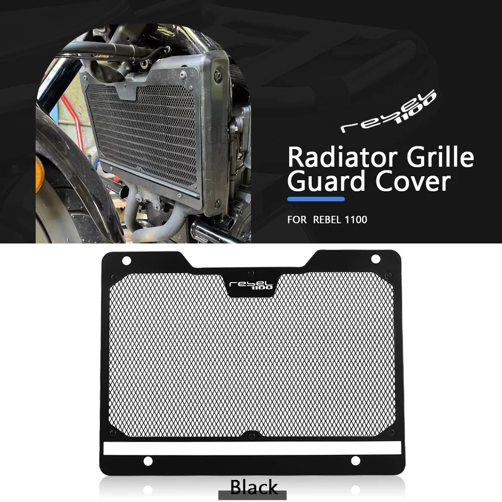 

2023 For Honda CMX1100 CM1100 Rebel1100 DCT 2020-2022 Radiator Protector Guard Grill Cover Rebel CMX 1100 2021 Cooled Protection