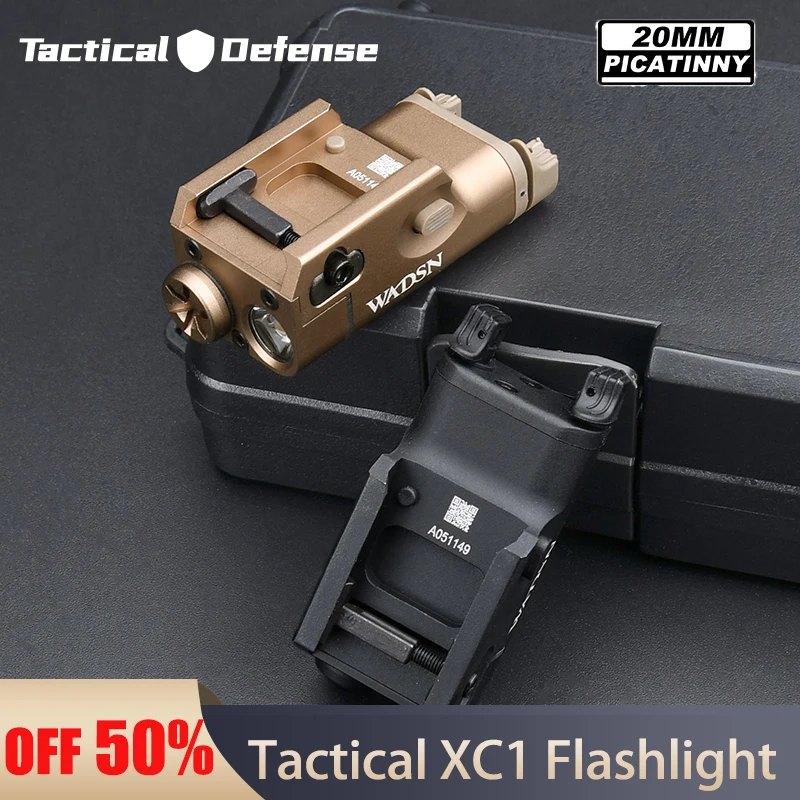 Tactical SF Weapon Gun Light Metal Suref XC1 XC2 Pistol Hunting LED For Glock 17 18 19 22MINI Flashlight Reconnaissance Lamp