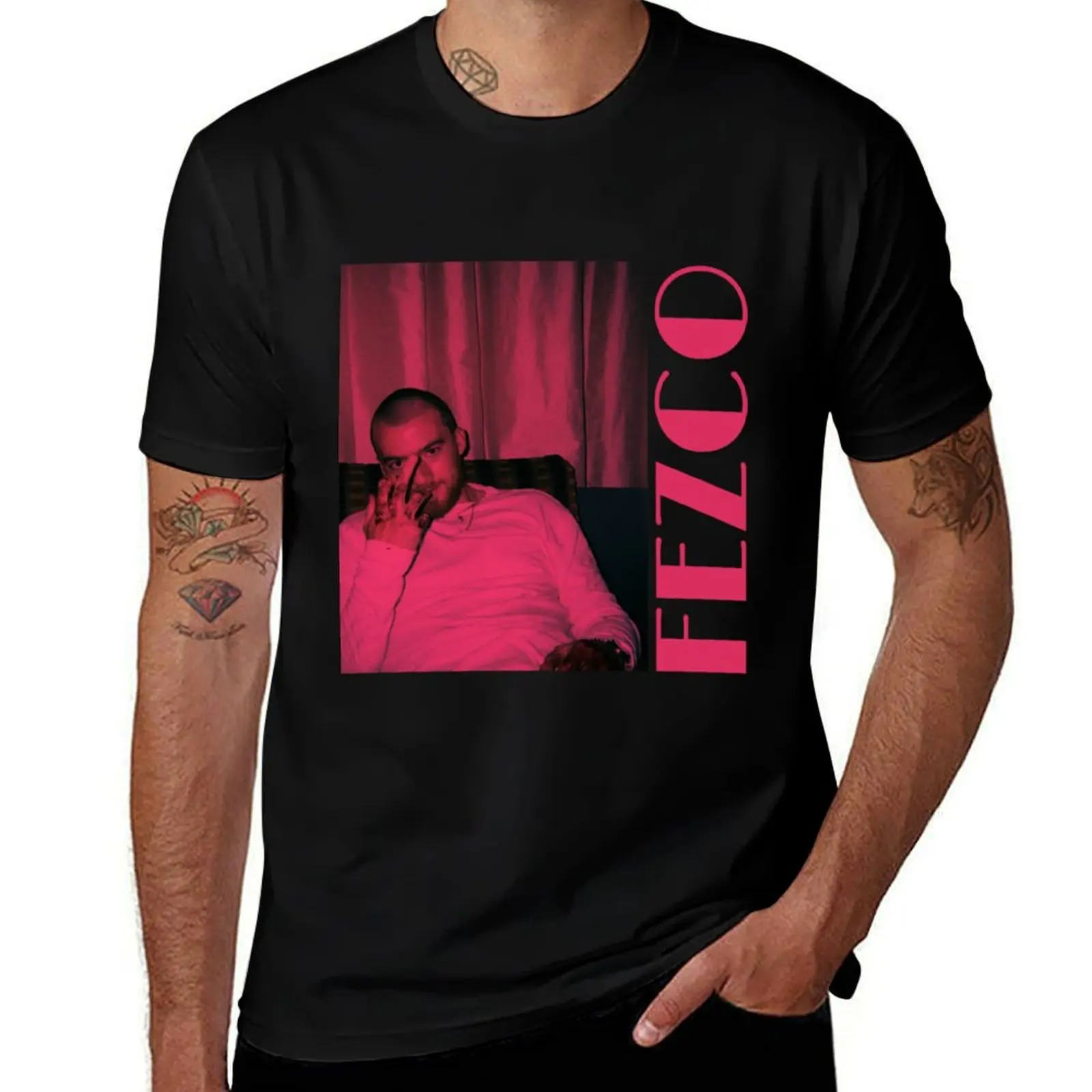 Angus Cloud, Fezco Euphoria, Fezco Tee, Fezco Photo, Euphoria T-Shirt T-shirt décontracté à manches courtes assorti à tout
