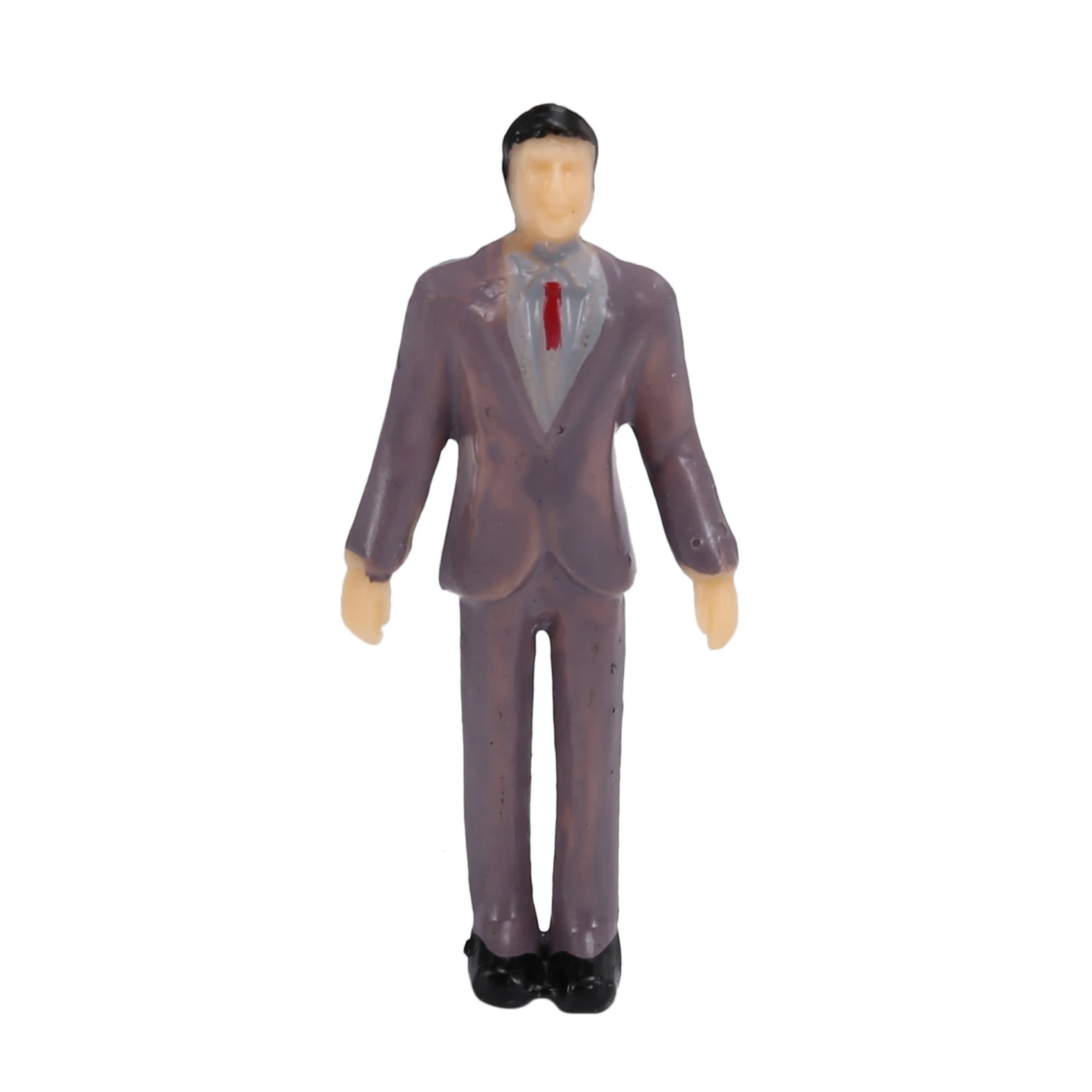 Practical 50pcs G Scale 1:30 Mix Painted Model People Train Park Street Passenger Figures