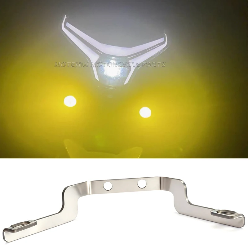 

For FCMOTO 800NK Motorcycle Fog Light Bracket Auxiliary Mounting Bracket Driving Lamp Spotlight Bracket Holder