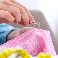 Coupe-fil en acier, manche en bois et plastique, découseur de couture, couteau d'élimination des points, aiguille, outil de couture artistique, accessoires de couture, bricolage, 1/10 pièces 3