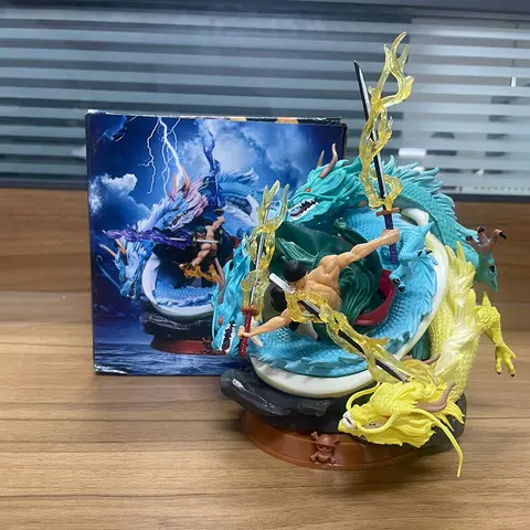 원피스 Gk 애니메이션 피규어 세 드래곤 사우론 토네이도 블랙 펄 더블 헤드 Collectible Model 동상 장식 크리스마스 선물 Best5 원피스 Gk 애니메이션 피규어 세 드래곤 사우론 토네이도 블랙 펄 더블 헤드 Collectible Model 동상 장식 크리스마스 선물 Best5