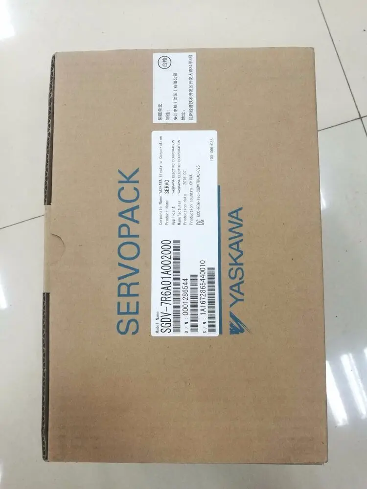 1PC Yaskawa Servo Drive SGDV-7R6A01A002000 SGDV7R6A01A002000 New In Box