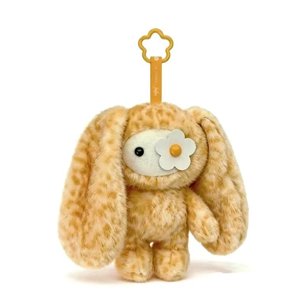 Niedlicher Juju-Kaninchen-Plüsch-Schlüsselanhänger, Blumenauge-Häschen, Stoffpuppe, Kawaii Langohren-Tierchen, Taschenanhänger, Autoschlüsselanhänger, Spielzeug, Geschenk für Mädchen – Detail 17