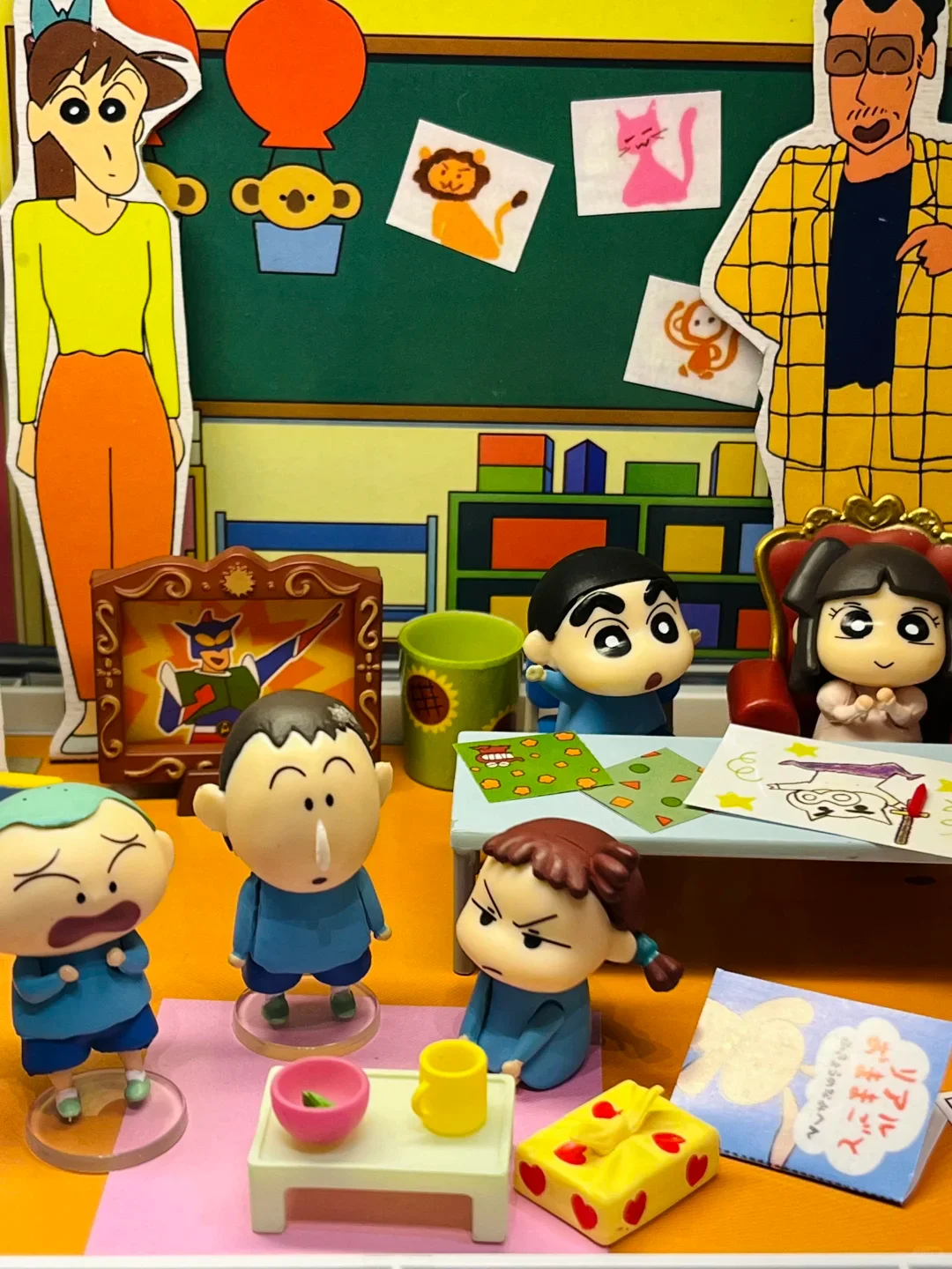 

Новинка в наличии: Фигурки-сюрпризы Xiaoxin Kindergarten для модных игр, повседневных сцен, декора рабочего стола, подарки для фанатов аниме на фестивали