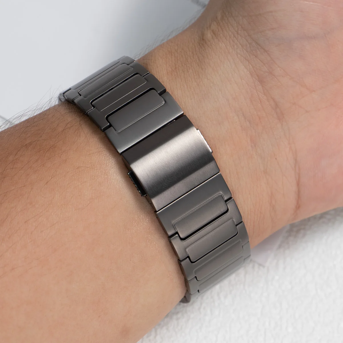 حزام من التيتانيوم لساعة Huawei Watch Fit 4/3 سوار معصم قابل للتعديل لساعة Huawei Watch Fit4 Pro ملحقات حزام الفولاذ المقاوم للصدأ #5