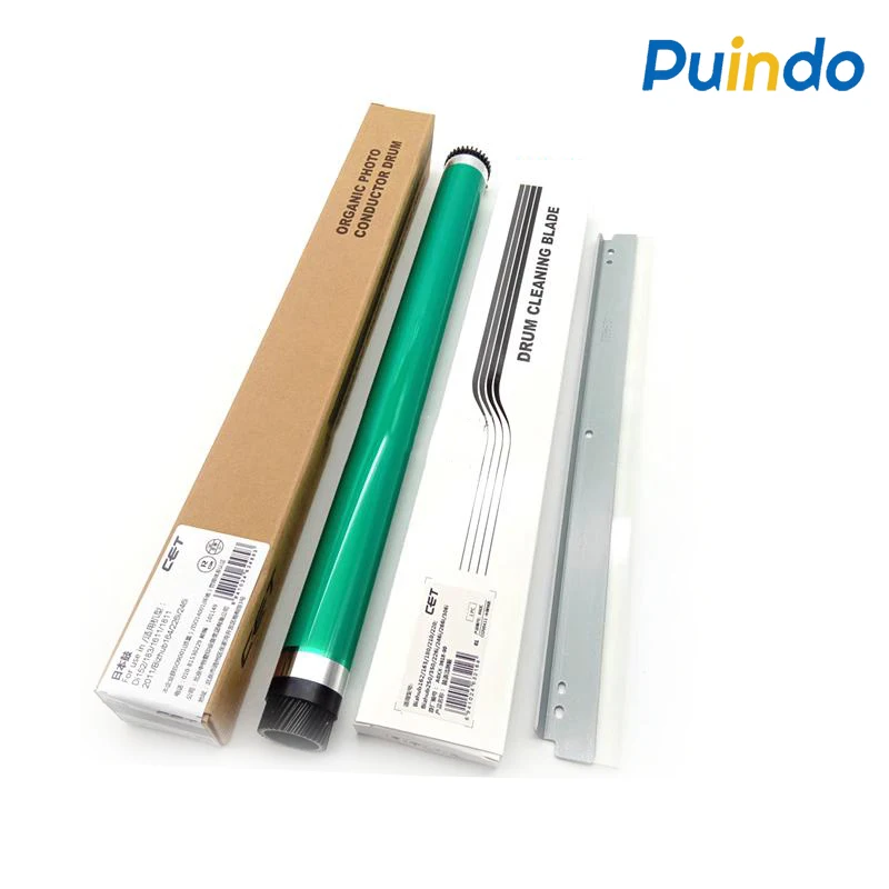 1SET DR114 CET OPC Drum + Drum Cleaning Blade For Konica Minolta Bizhub 162 183 163 184 195 206 235 7723