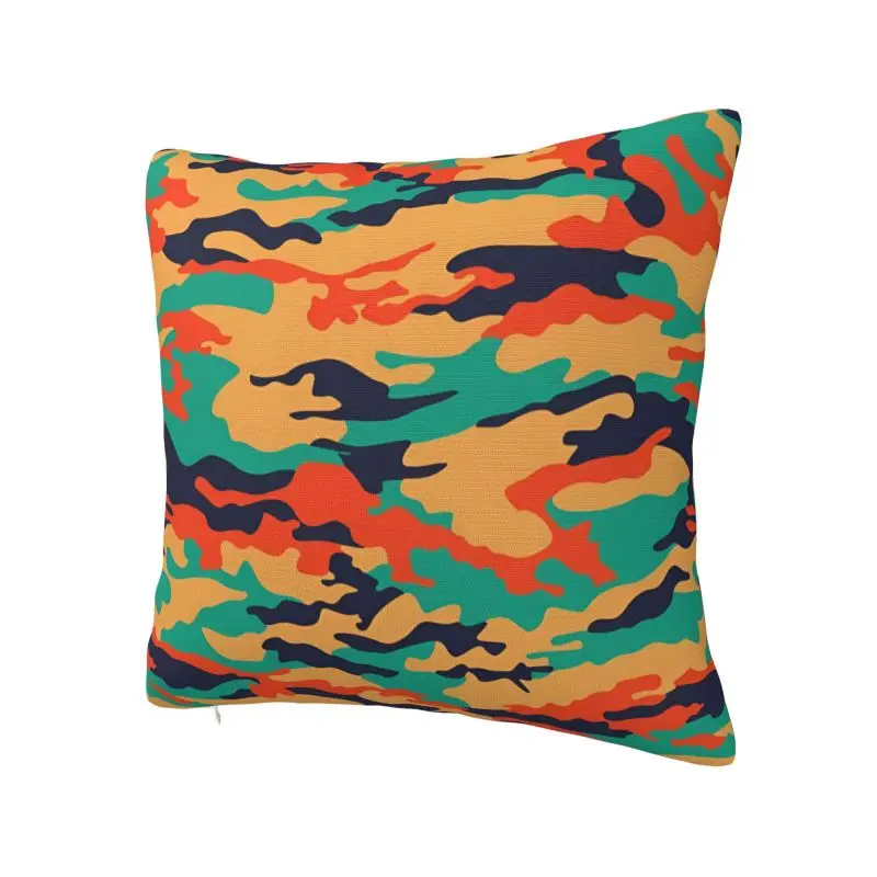 Modern Colorful Street Camouflage Throw Pillow Case Decoracion 3D Print Sofa Cushion Cover Polyester Cozy Pillowslip Dakimakura