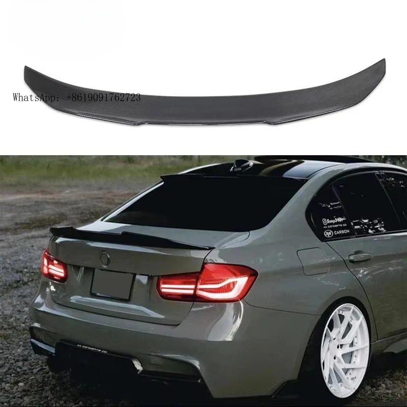 

F30 Msport PSM Style Carbon Fiber Rear Spoiler Trunk Spoiler Wings Car Styling for F30 F35 M-Techcustom