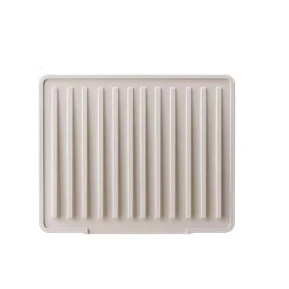 

Slope Design Silicone Drain Mat Thickening Anti-hot Pan Mat Kitchen Drain Quickly Mat Kitchen Storage Accessory Dish Drying Mat