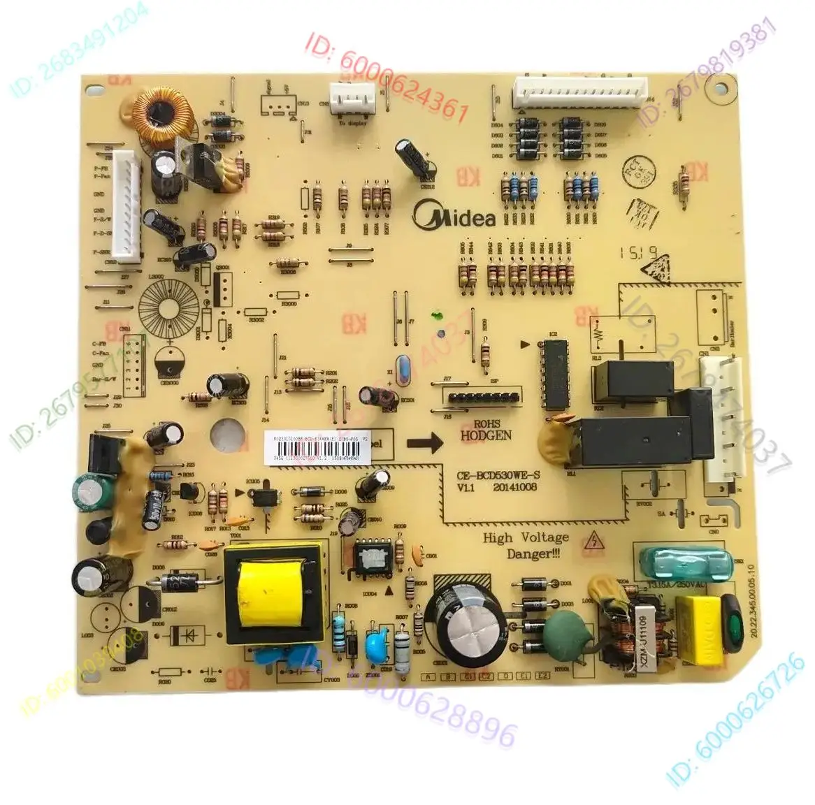 

New for Midea refrigerator Computer board CE-BCD530WE-S BCD-536WKM(E) 5023010100BR board
