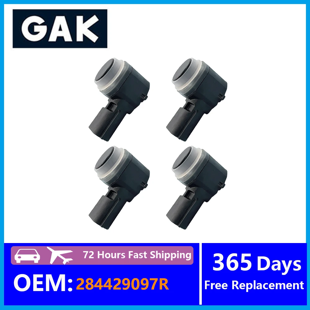 Parking Sensor Reverse - 4 pièces 284429097R GAK Capteurs de