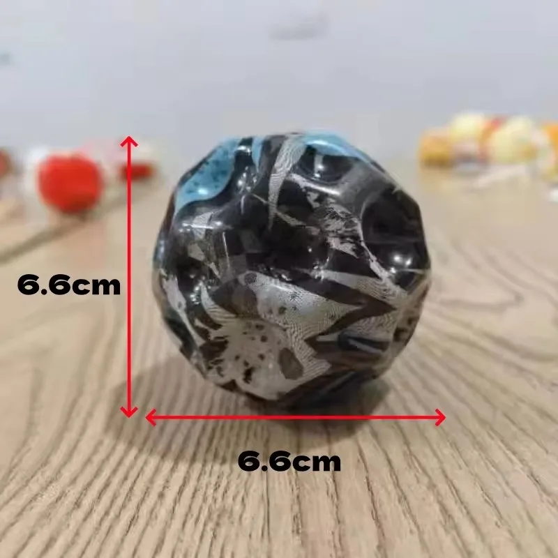 قطعة واحدة من كرة مرنة مسامية على شكل قمر للأطفال في الأماكن المغلقة والخارجية، كرة مرنة للغاية، مكافأة هدية ممتعة للأطفال #5