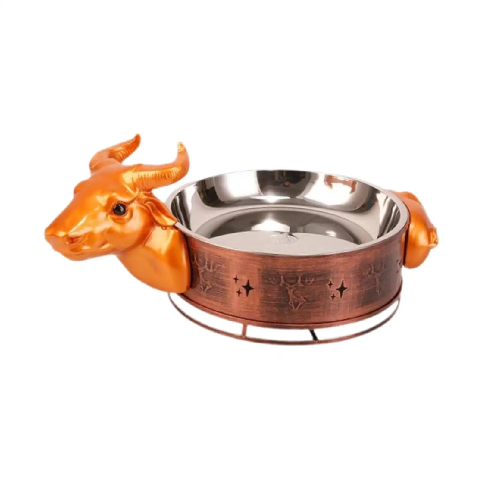 Special Zodiac Dry Pot Cow Shape Pot for Pasta, Noodles, Egg Picnic Camping