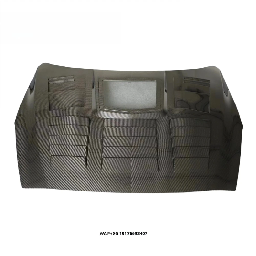 High Quality Dry Carbon Fiber Engine Hood for GTR R35 Imp Style New Condition Conventional Forged Honeycomb Car Bumper