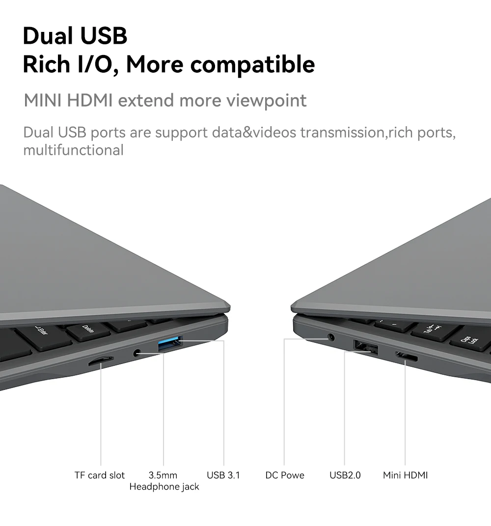 Adreamer laptop de 13,3 polegadas LeoBook13 Notebook 1920*1200 IPS Windows 10 Intel N4020 4G RAM 256G SSD portátil para negócios estudantis