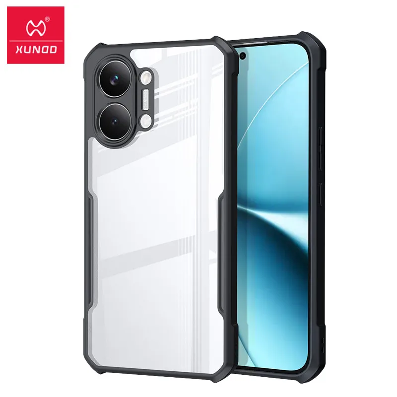 

For Xiaomi POCO X8 Pro Max Case XUNDD Airbags TPU Hard PC Transparent Phone Cover